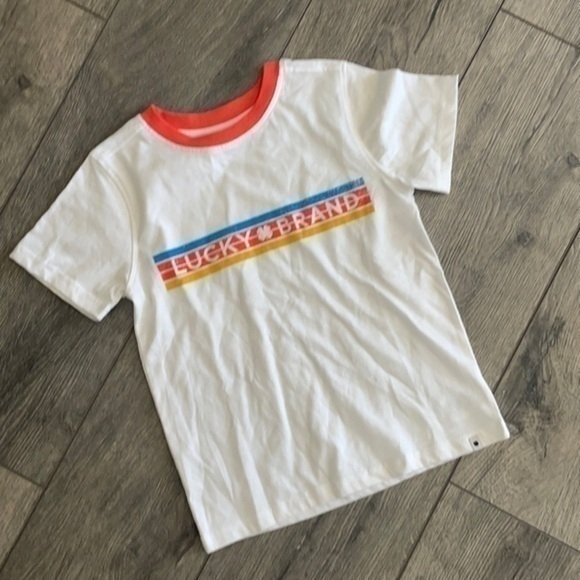 Lucky Brand Other - Lucky Brand shirt size 6 kids tee boy or girl